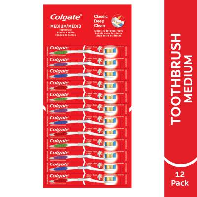 Colgate Classic Deep Clean Single, 12 units