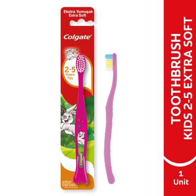 Colgate Jungle Kids 2-5 years Manual Toothbrush, 1 unit