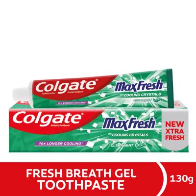 Colgate Max Fresh Cleanmint Gel Toothpaste, 130g
