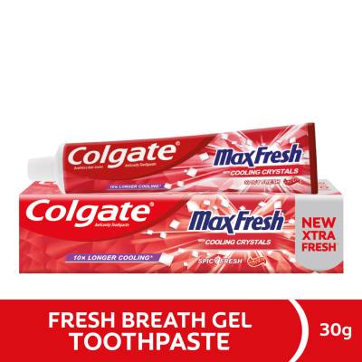 Colgate Max Fresh Spicy Fresh Gel Toothpaste, 30g