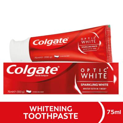 Colgate Optic White Sparkling White Whitening Toothpaste, 75ml