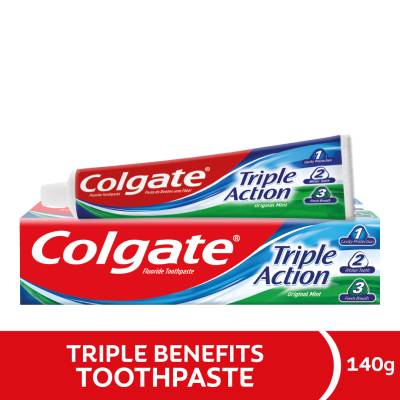 Colgate Triple Action Toothpaste, 140g