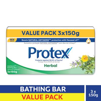 VAP Protex Herbal 3 x Bar Soap 150g
