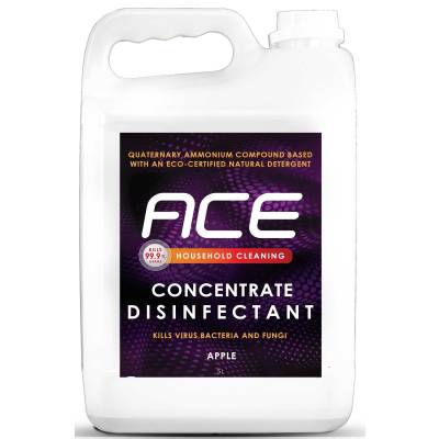 Ace Disinfectant Concentrate Apple 5Ltr
