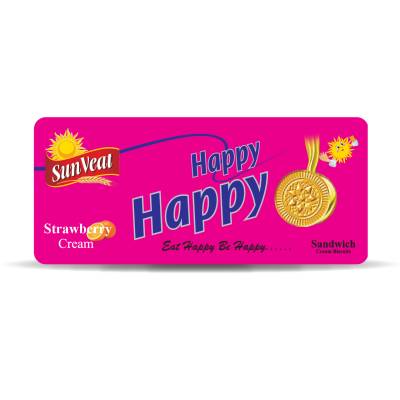 Sunveat Happy Strawberry 60x2 sandwich